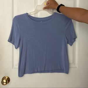 Hollister cropped tee.